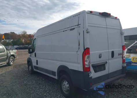 2017 Ram Promaster 1500 High Roof 136 Wb from USA, damaged, VIN 3C6TRVBG8HE506129